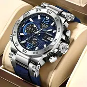 sapphire glossy multi function watch details 6