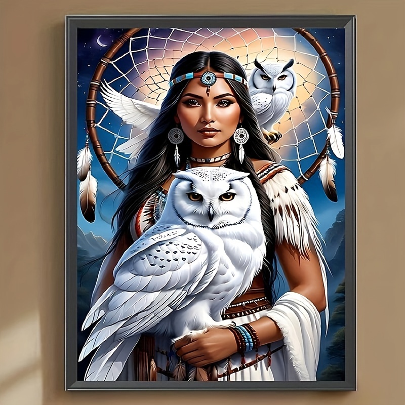 Diy Diamond Painting Kit, Round Diamonds, Mosaic Art Craft For Beginners, Home Wall Decor, Gift, Frameless