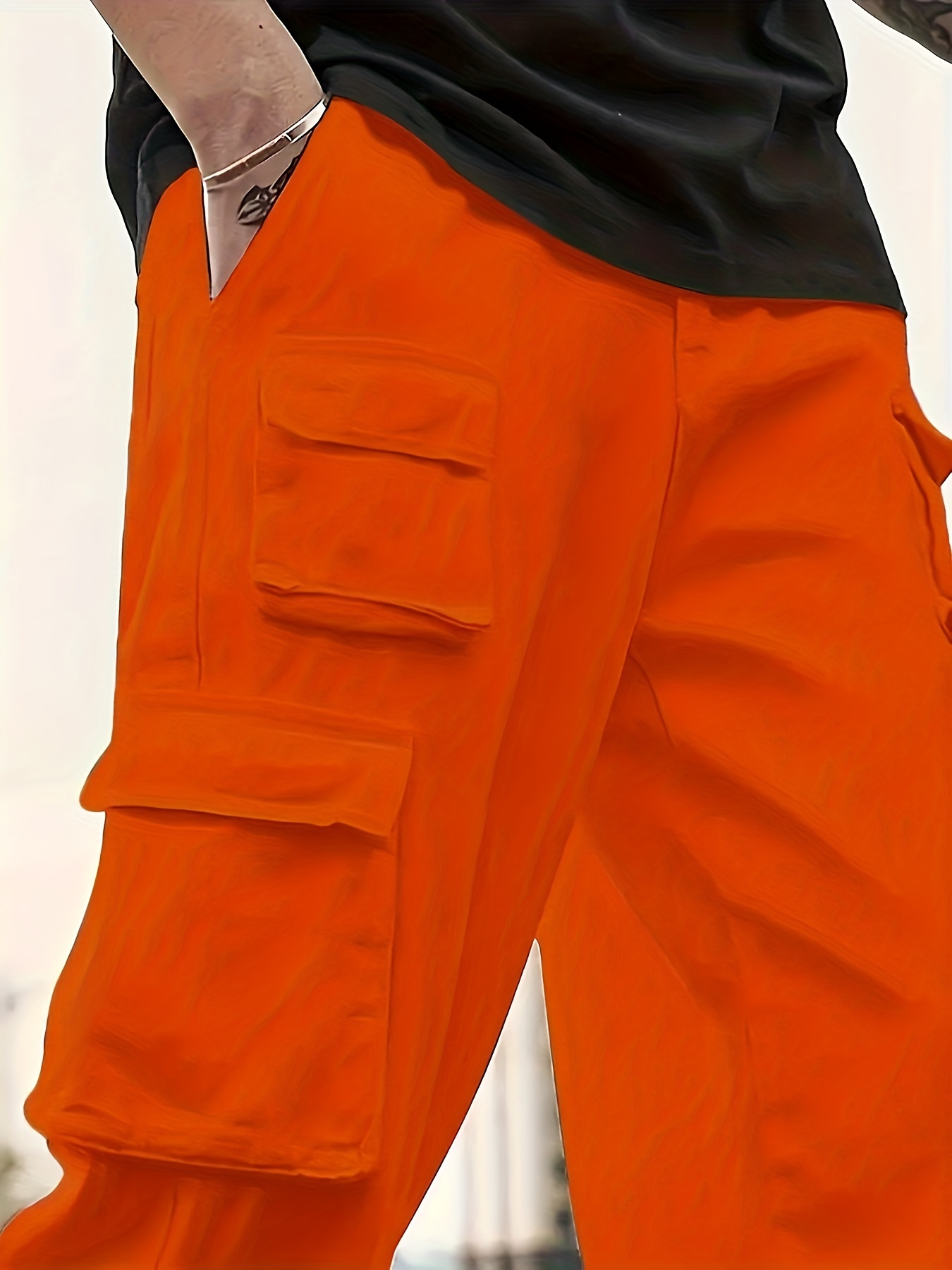 seasonal mens cargo pants relaxed straight leg multi for