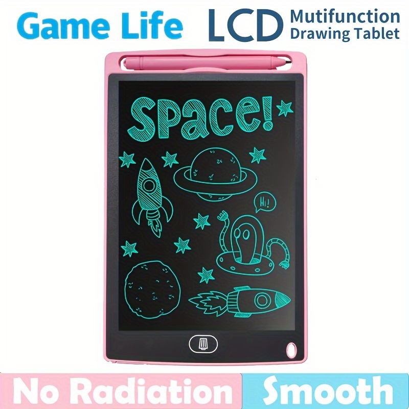 2 Pacchi Tavoletta Grafica Bambini LCD con Display Colorato 8,5 Pollici,  Tavoletta Scrittura da Disegno Cancellabile con Scheda Elettronica con  Pulsante Elimina e Interruttore di Blocco : : Giochi e giocattoli