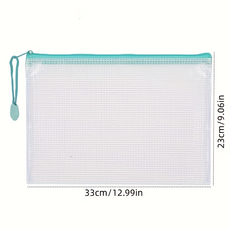Exacompta - 34120E - Caja De 10 Bolsillos Con Cremallera ZIP - En