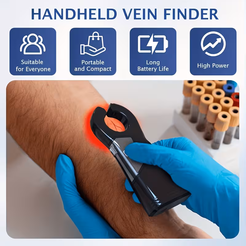 infrared vein locator machine injection helper handheld vein viewer portable infrared device equipment injection guidance compact device lightweight precision engineering sensor vein scanner Product details 3