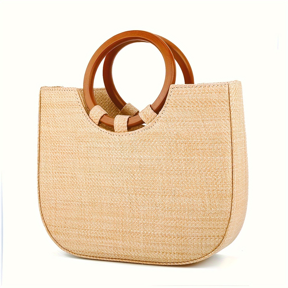 

Sac fourre-tout de voyage simple et chic pour femmes, sac léger et facile à transporter pour les tenues de plage