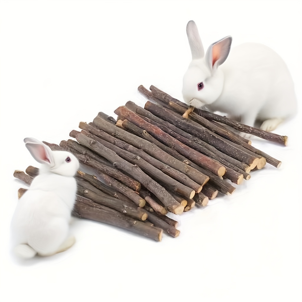 14 stuks houten speelgoed voor kleine huisdieren