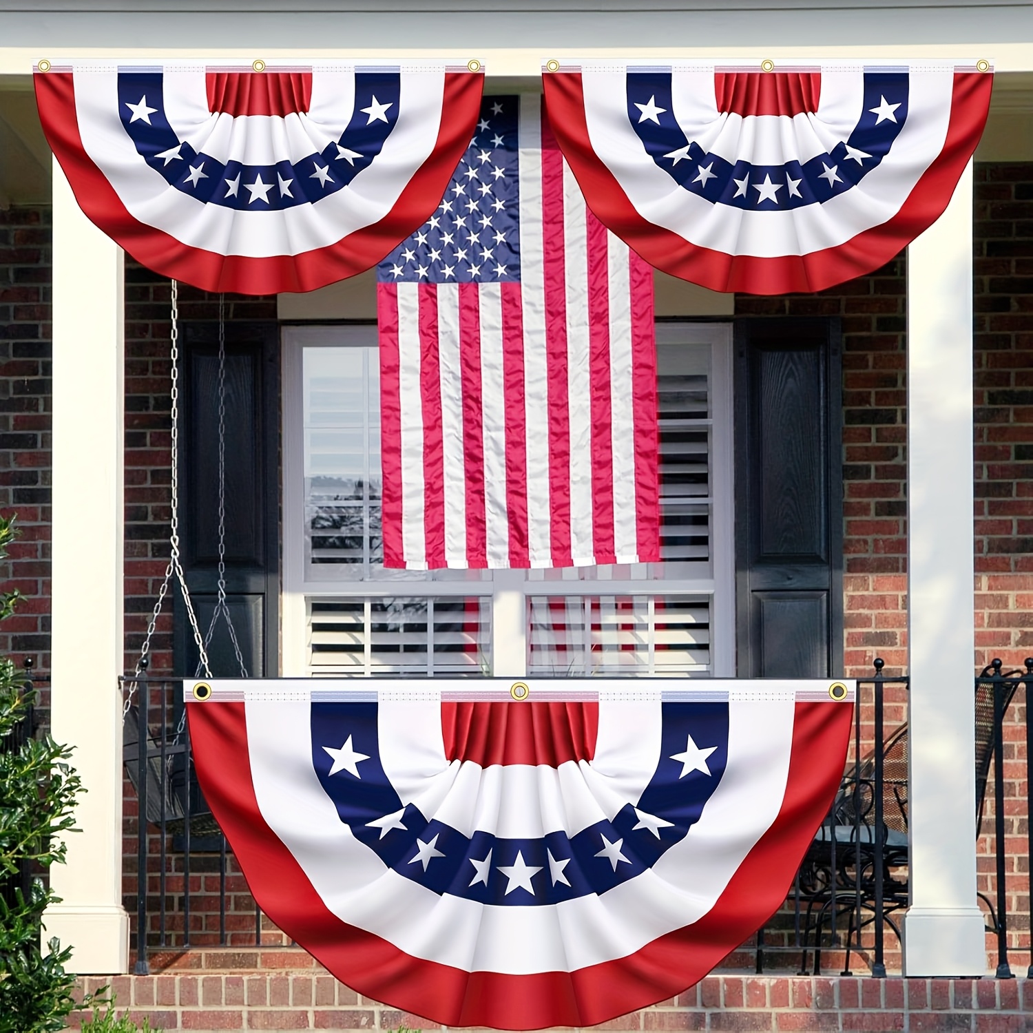 Red Flag 100 Foot Pennant Flag Banner | 48 Weatherproof Flags | Party ...
