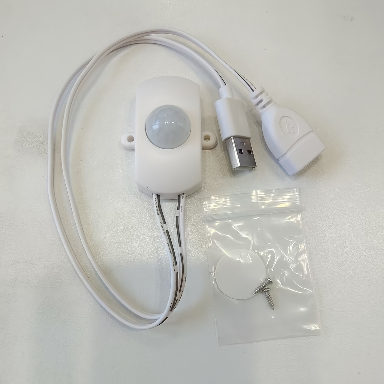 1pc 5a 5‑24v Pir Motion Sensor Auto Switch Usb Interface Motion Sensor Detector Automatic Switch