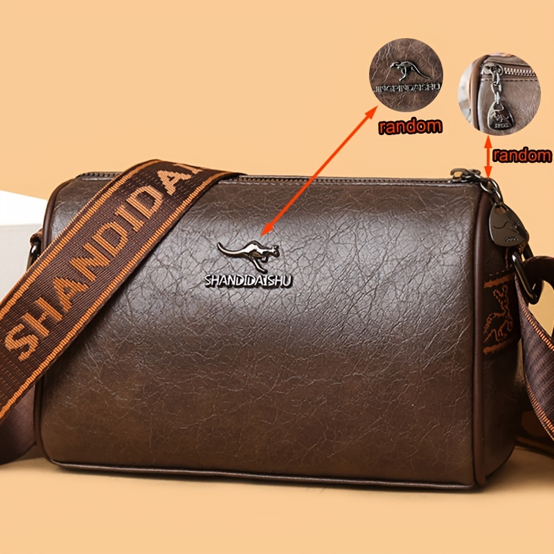 minimalist solid color womens shoulder bag vintage fashion - Temu