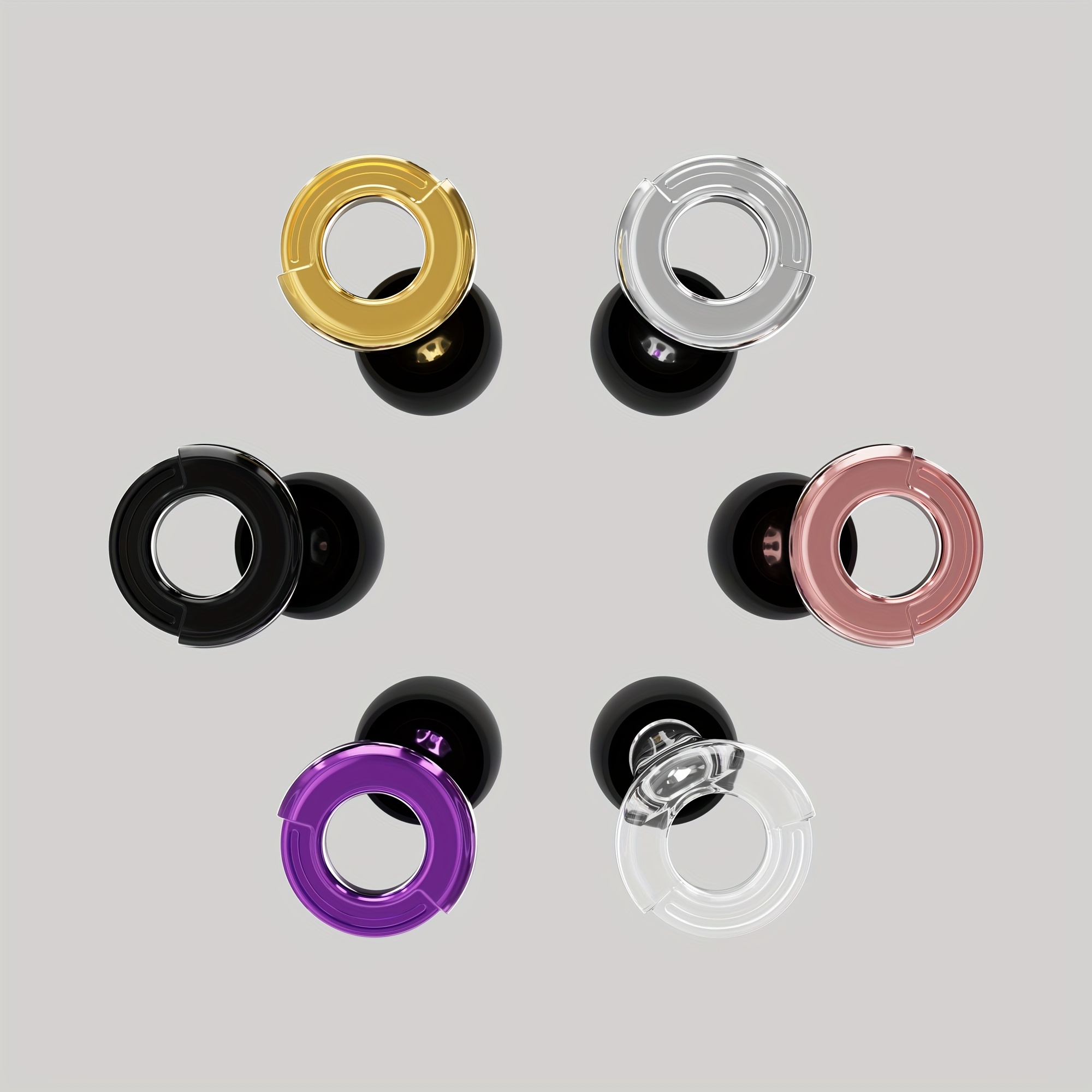 Premium Sound-Reducing Earplugs - Includes 8 Sizes of Ear Tips in XS/S/M/L - Perfect for Concerts, Festivals, Live Performances, Musicians, And Djs