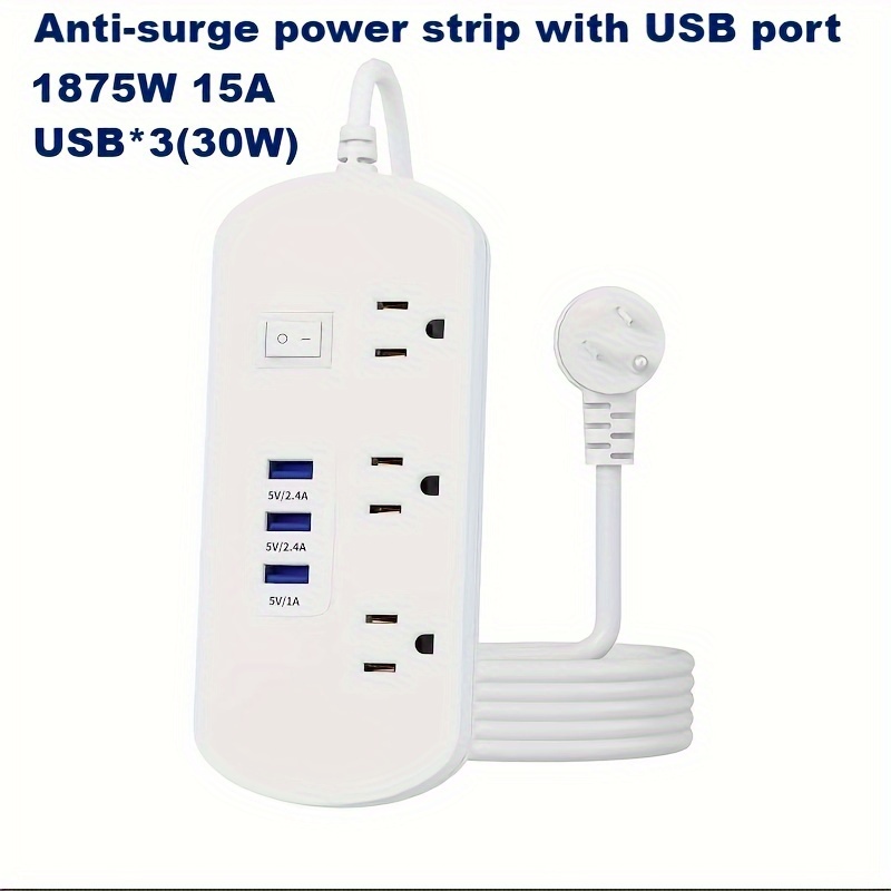 Retractable Extension Cord Reel Office Use Surge Protector Power Strip -  China Outlet, Power Socket