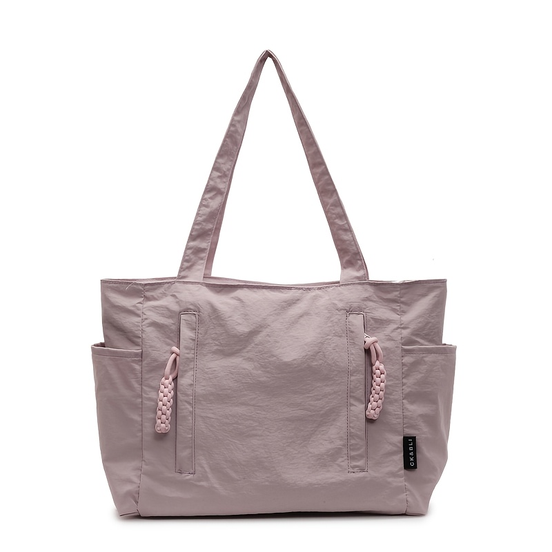 TEMU Simple And Casual Sporty Tote Bag For Women And Students, 2026 New Style, Versatile And Fashionable Trendy Shoulder Bag For Daily Commuting