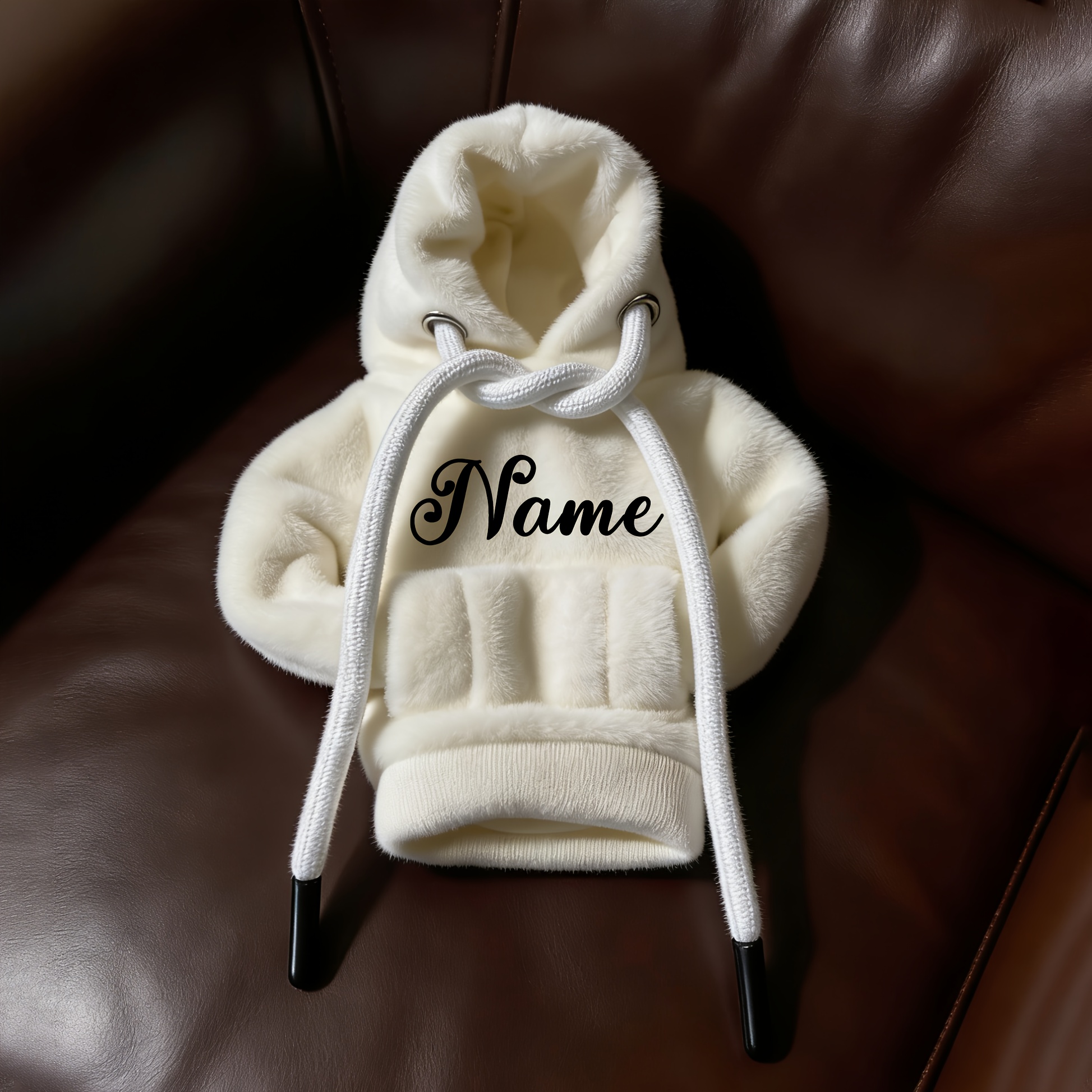 TEMU Multi-functional Car Gear Shift Cover - Custom-designed Name Gear Shift Cover Sleeve With Drawstring And Pocket, A Stylish And Dust-proof Car