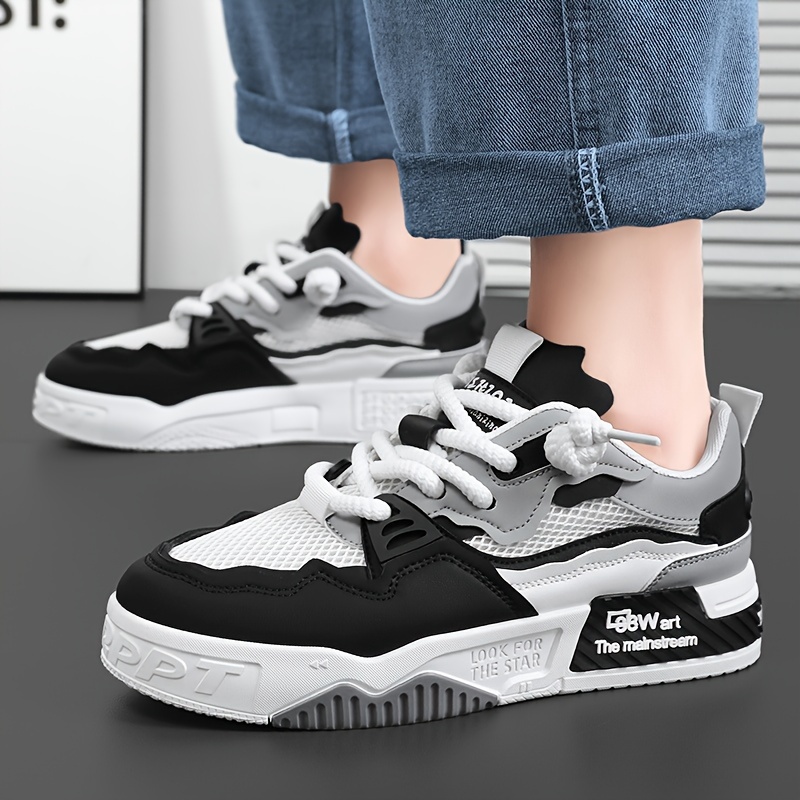 s low top chunky sneakers wide width heavy duty pu Temu Mauritius