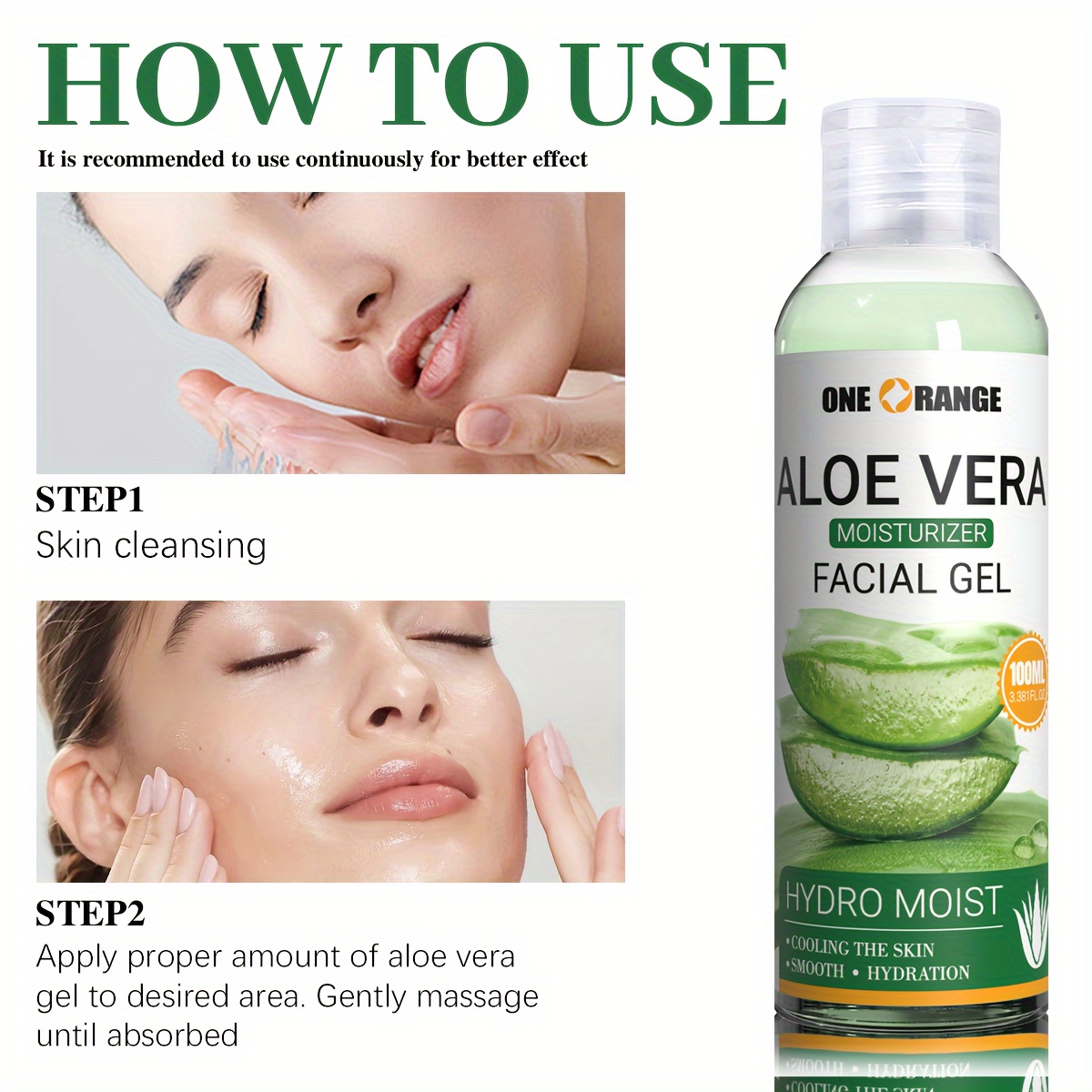 2 stck *100ml frisch geschnittenes aloe vera gel - Temu Switzerland