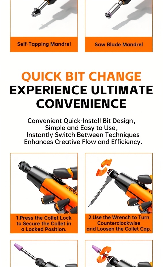 lcd wireless rotating device 6 speed adjustable speed usb quiet fan with   heat dissipation led work light professional for polishing drilling and carving Product details 15