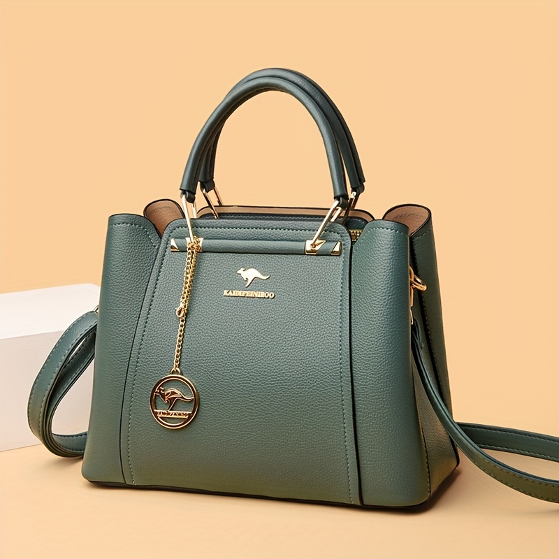 single shoulder womens bag 2025 new style tote middle aged - Temu