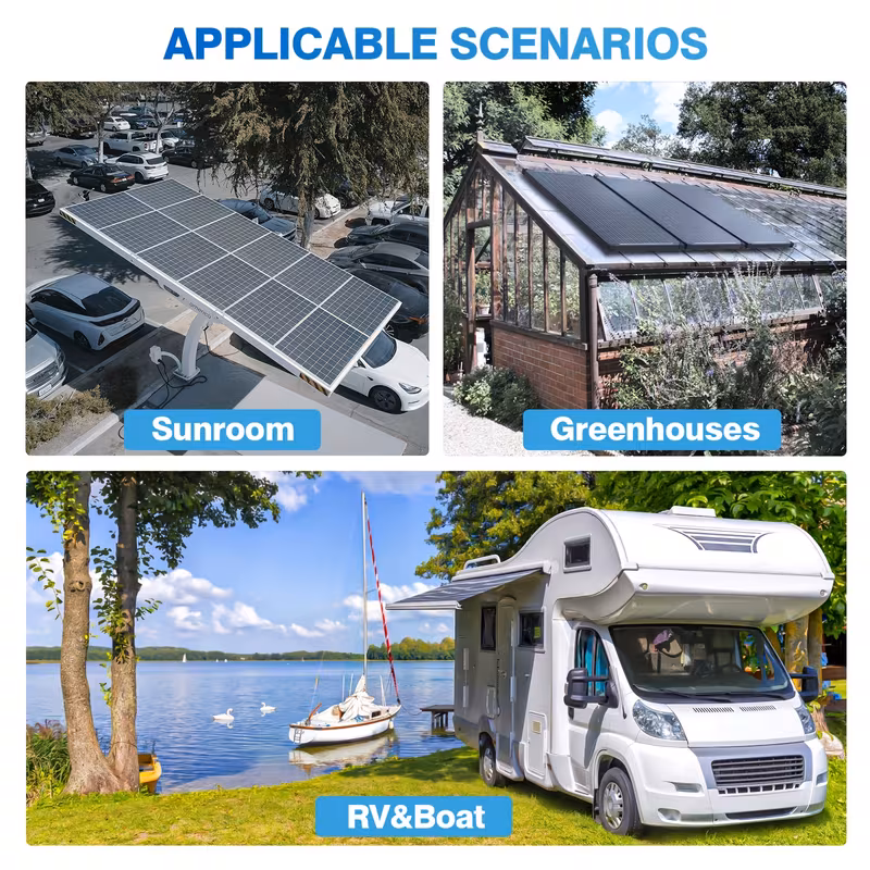 200w solar panel 2 100w solar panels 12v photovoltaic modules photovoltaic system battery charger 25 5 high half cut technology monocrystalline solar panel mobile battery charger with solar connector suitable for rv boat rooftop 7
