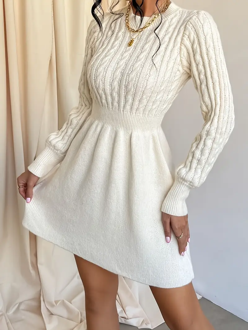 Women'S Elegant Sweater Dress - Long Sleeve, Chic Office to Evening Wear, Fall Winter Wardrobe Essential, Women'S Formal And Casual Wear, Winter Clothing, Exquisite Knitwear * Women'S Winter Wear, ... Women'S Elegant Sweater Dress - Long Sleeve, Chic Office to Evening Wear, Fall Winter Wardrobe Essential, Women'S Formal And Casual Wear, Winter Clothing, Exquisite Knitwear * Women'S Winter Wear, ...