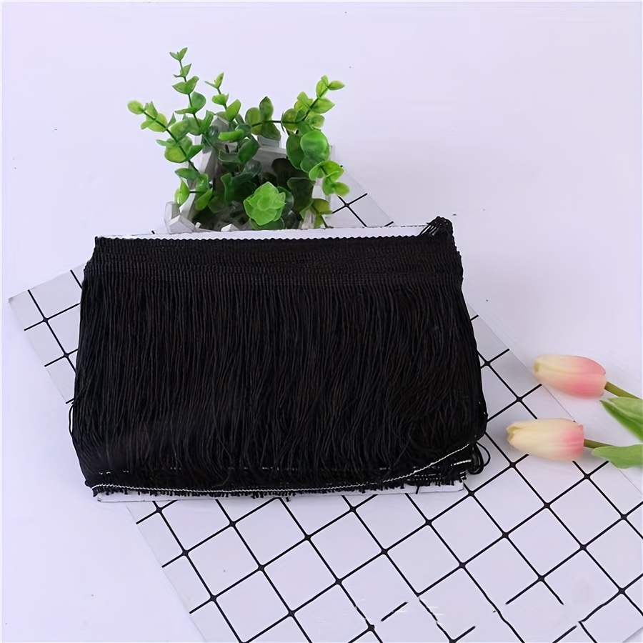 TEMU Fringed Lace Clothing Decoration Curtain Lace Decoration Furniture Accessories Decoration Width 15cm Length150cm.