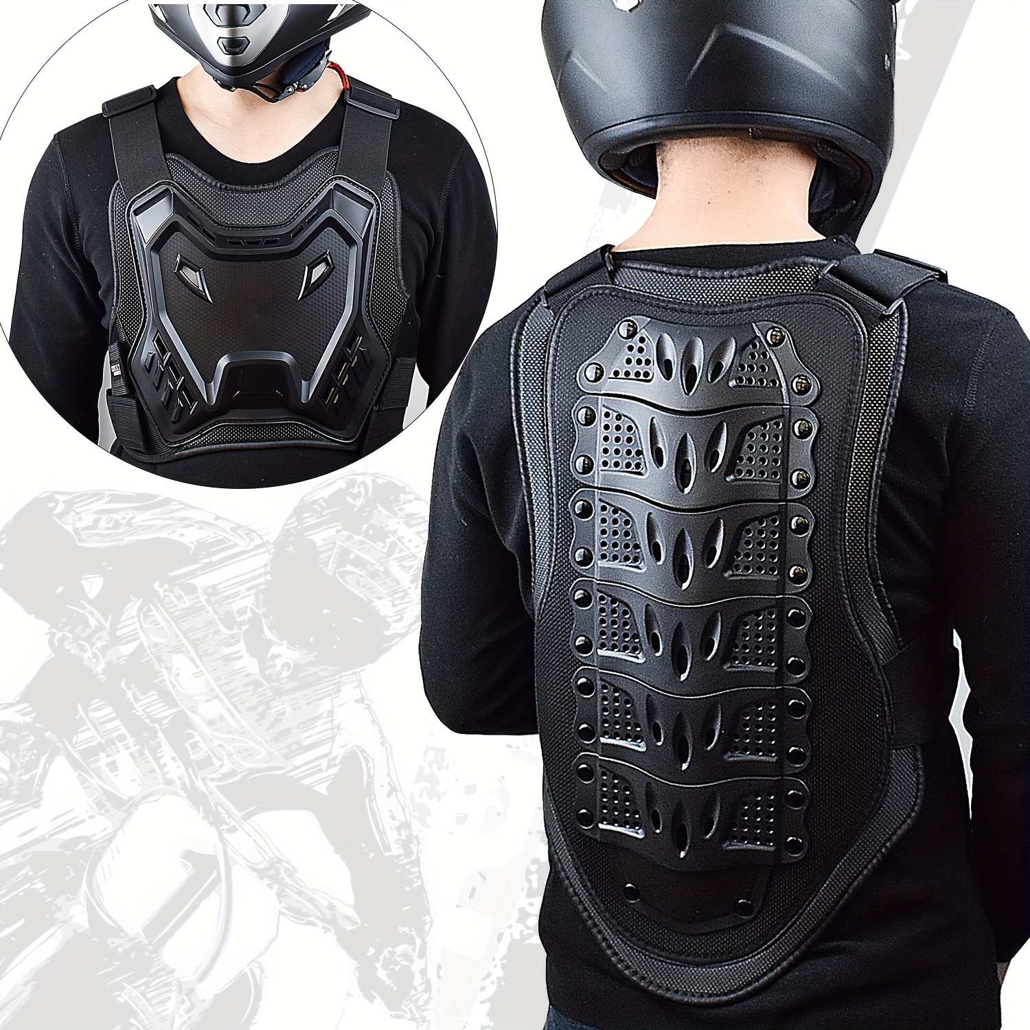 motorbike vest dirt bike chest protector motocross Temu Saudi Arabia