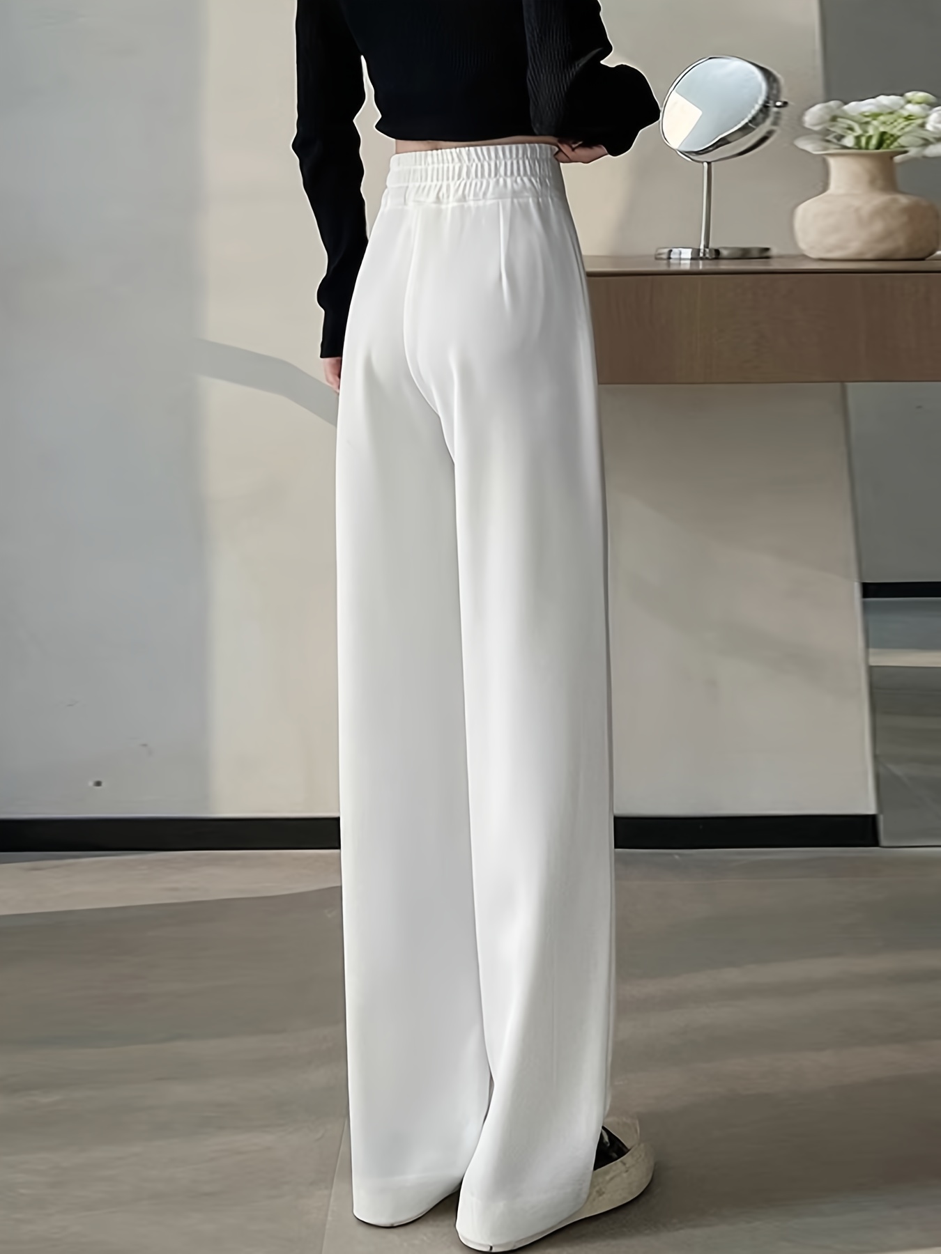 2025 fit suit pants trendy womens long Temu Philippines