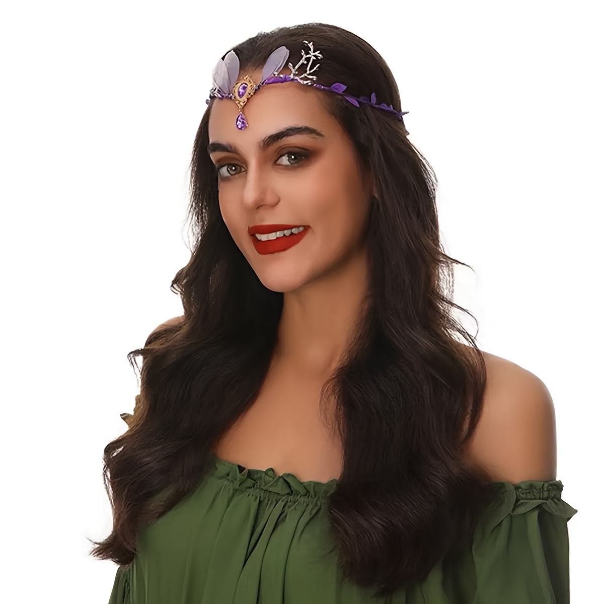 Fairy Bindi Ancient Style Hair Additions with Butterfly Design