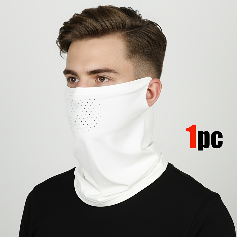 TEMU 1pc/3pcs Máscara de Ciclismo para , Máscara Elástica Transpirable, Bufanda, Deportes al , Running, Senderismo, Pesca, Máscara Unisex, Protector
