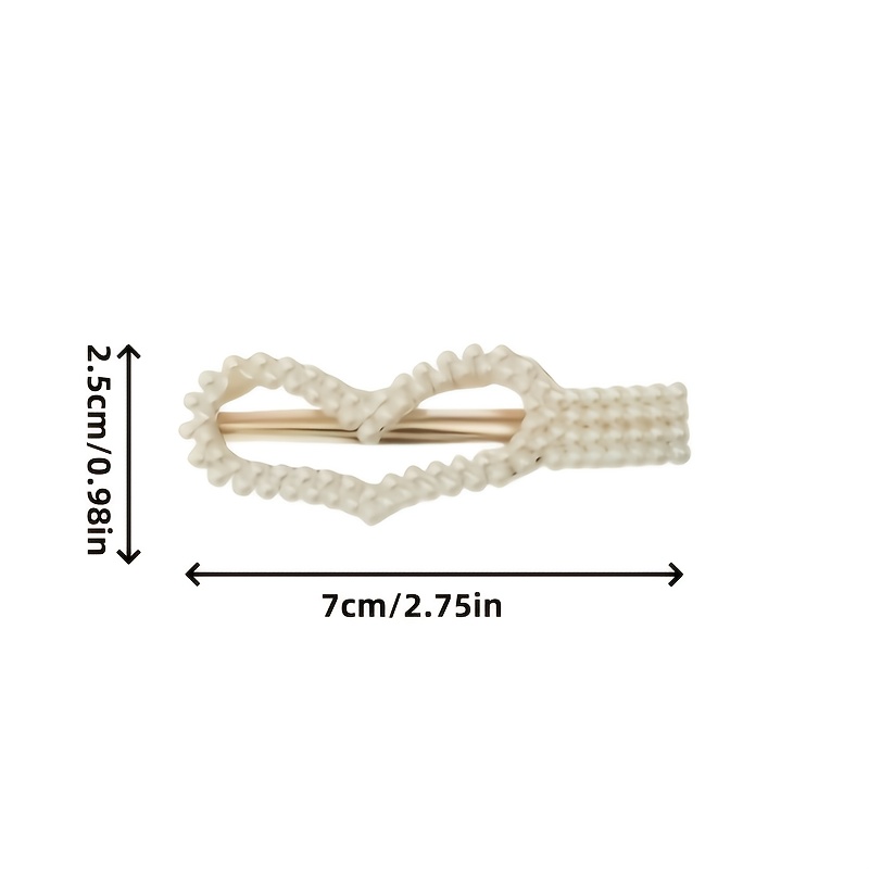 25pcs elegant pearl hairpins barrettes french inspired side tassel pins plastic duckbill clips stylish accessory for girls casual formal occasions casual hair accessory elegant hair accessory plastic hair clip hair accessories Product details 1