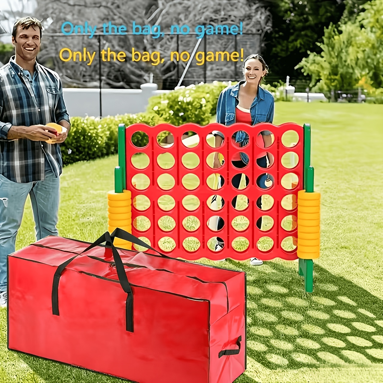 Image of Giant 4-row Storage Bag, 47-inch Giant 4-section Tote Bag, Giant 4-row Game Tote Bag, For And Transport. Game Set Not Included