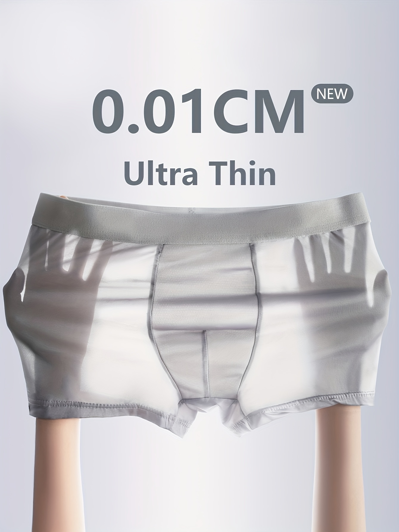 Random 1pc Single Men&Apos;S Boxer Briefs | Summer Quick-Drying Breathable Thin Shorts | Comfortable Cooling Underwear for Cycling