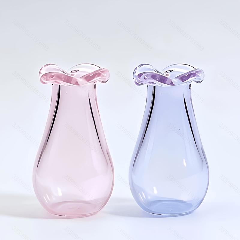 TEMU 2pcs Whisker Vases Holders Miniature Flower Jars Holding Cat Or Small Flowers Home Decor