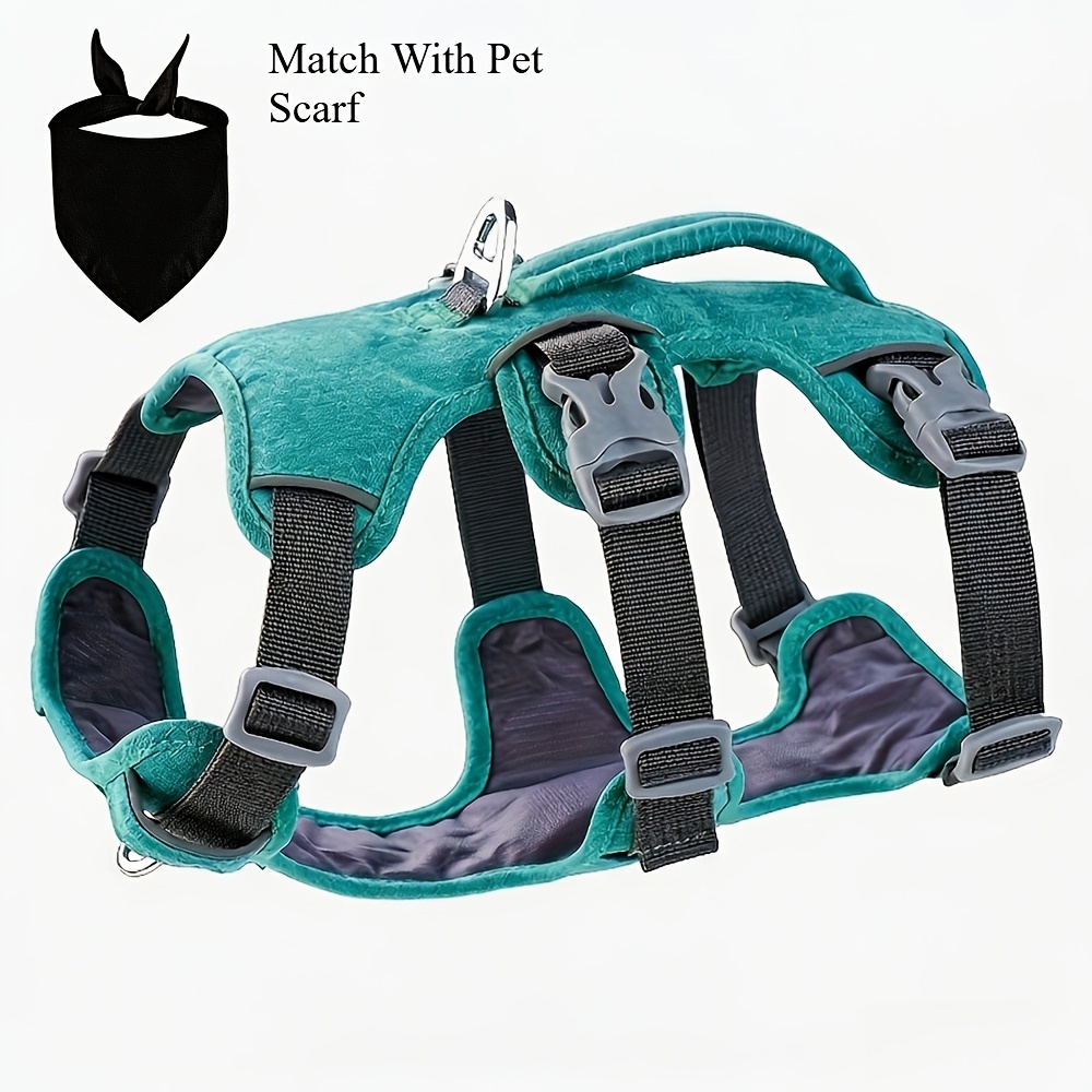 Medium-Large Escape-Proof Dog Safety Harness, Adjustable Pet Vest