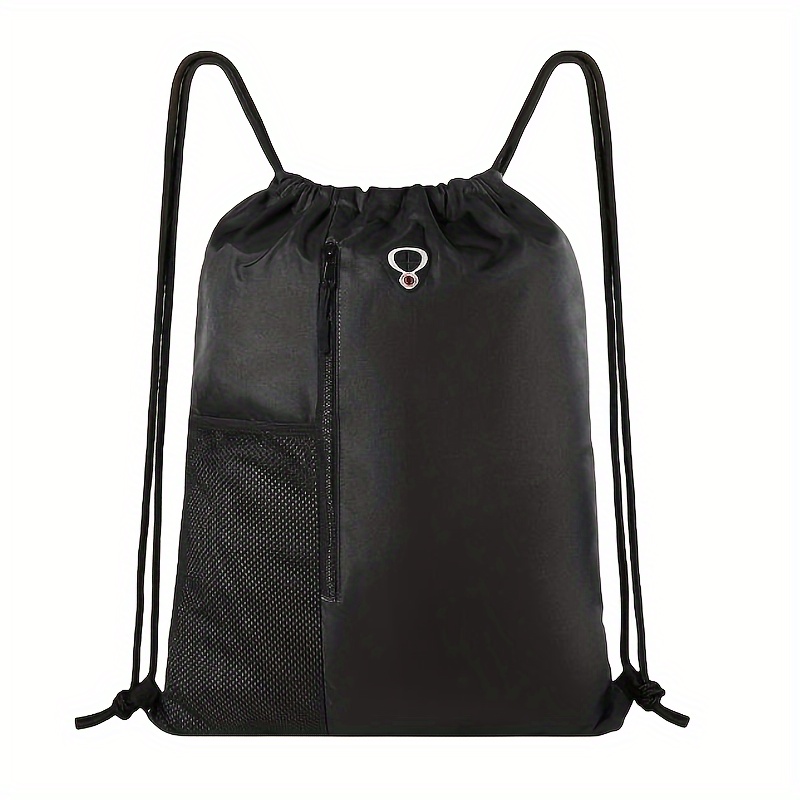 E-shop Lässiger Rucksack mit Kordelzug, leichte Reise-Bündeltaschen, für Fitnessstudio, Sport und Outdoor-Aktivitäten, robuster Aufbewahrungssack