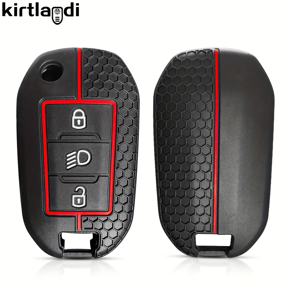 2 Knöpfe Silikon Autoschlüssel Case Cover Halter Shell - Temu Germany