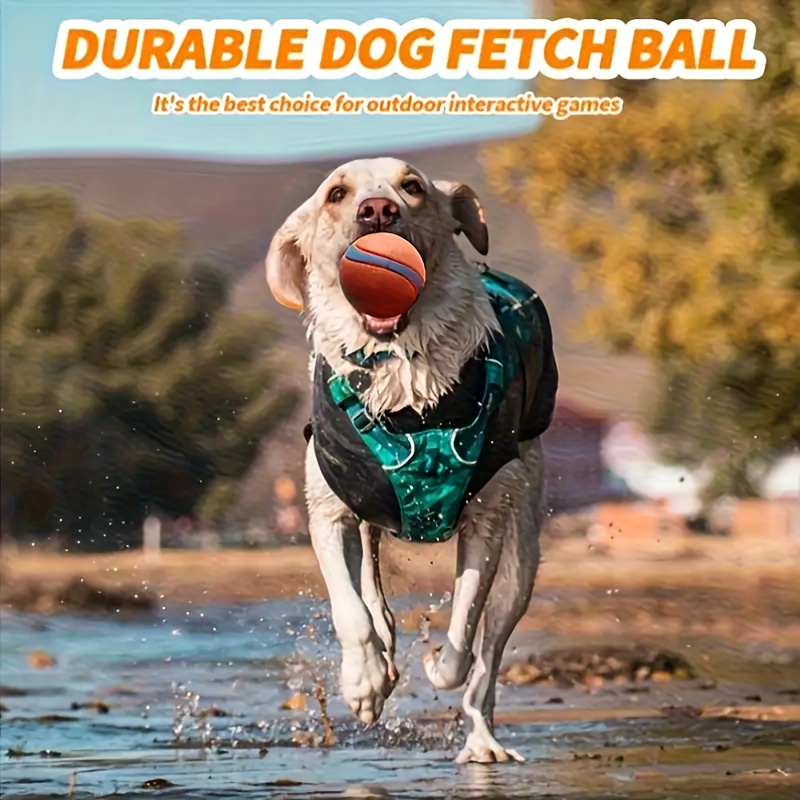 Bite-Resistant Extra-Large Dog Toy, Non-Toxic Rubber Ball