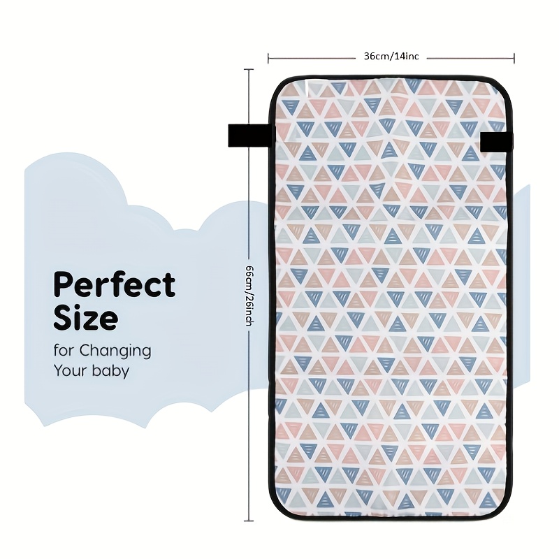 compact lightweight portable diaper changing mat easy carry Temu