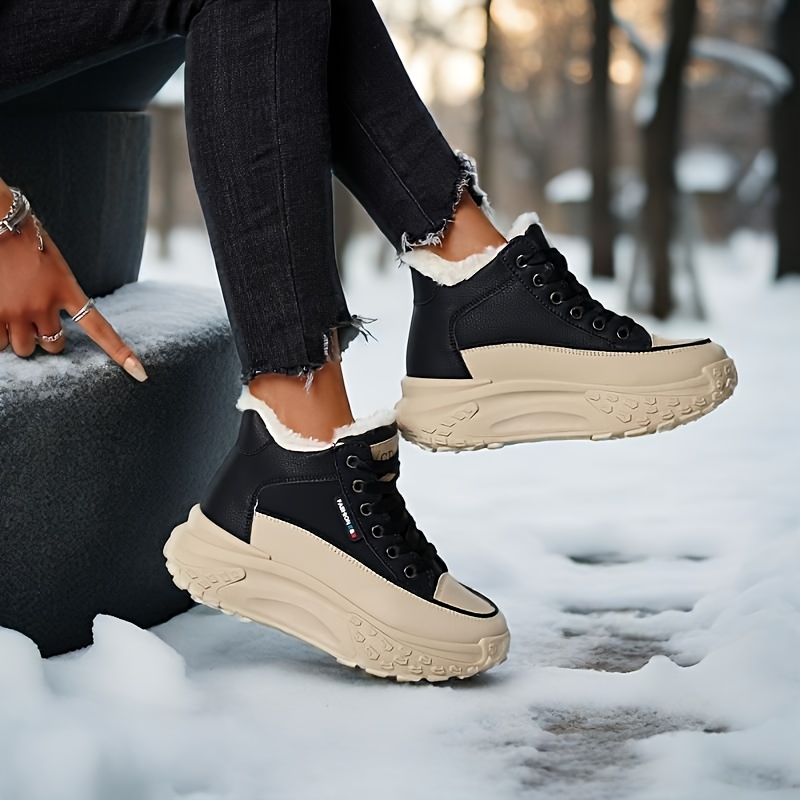 comfortable women's snow sneakers