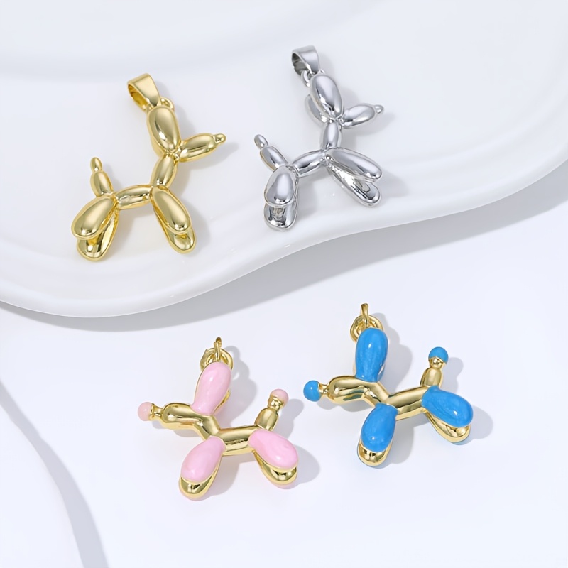 Women's Copper Plated Balloon Dog Pendant — Fun Accessory