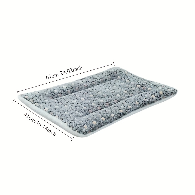 1pc Thick Pet Bed Mat For Cats, Dogs And Hedgehogs - Soft Small Animal Blanket, Durable Cage Pad, , Washable Pet Supplies