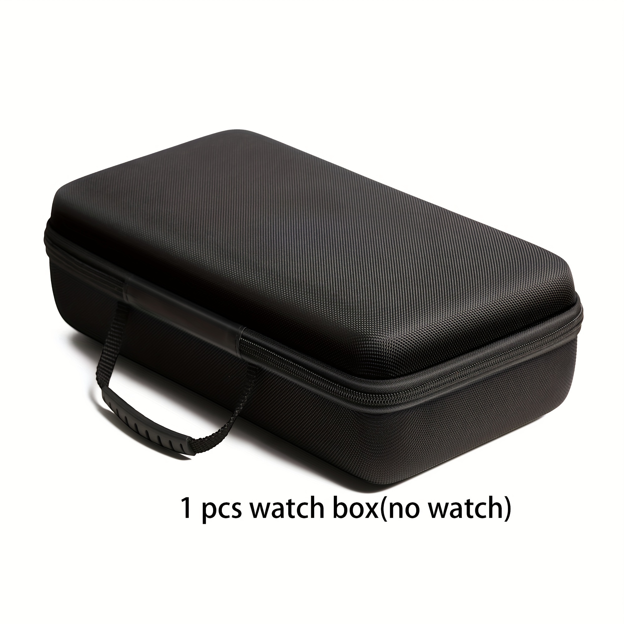 TEMU 8slot Hard Shell Watch Box Watch Storage Case Watch Travel Case Holds 8pcs Men Womens Watches With Foam Padding Handle TEMU 8slot Hard Shell Watch Box Watch Storage Case Watch Travel Case Holds 8pcs Men Womens Watches With Foam Padding Handle