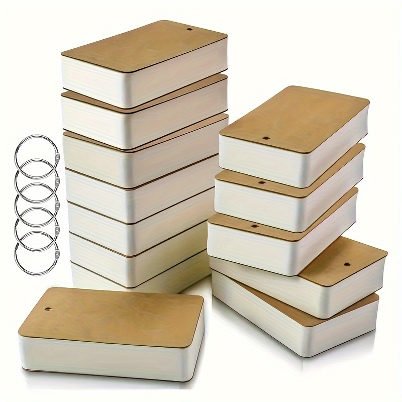 

300- Blank Kraft Cards - Study Cards, , Cards For Diy Greeting Cards And Office Supplies