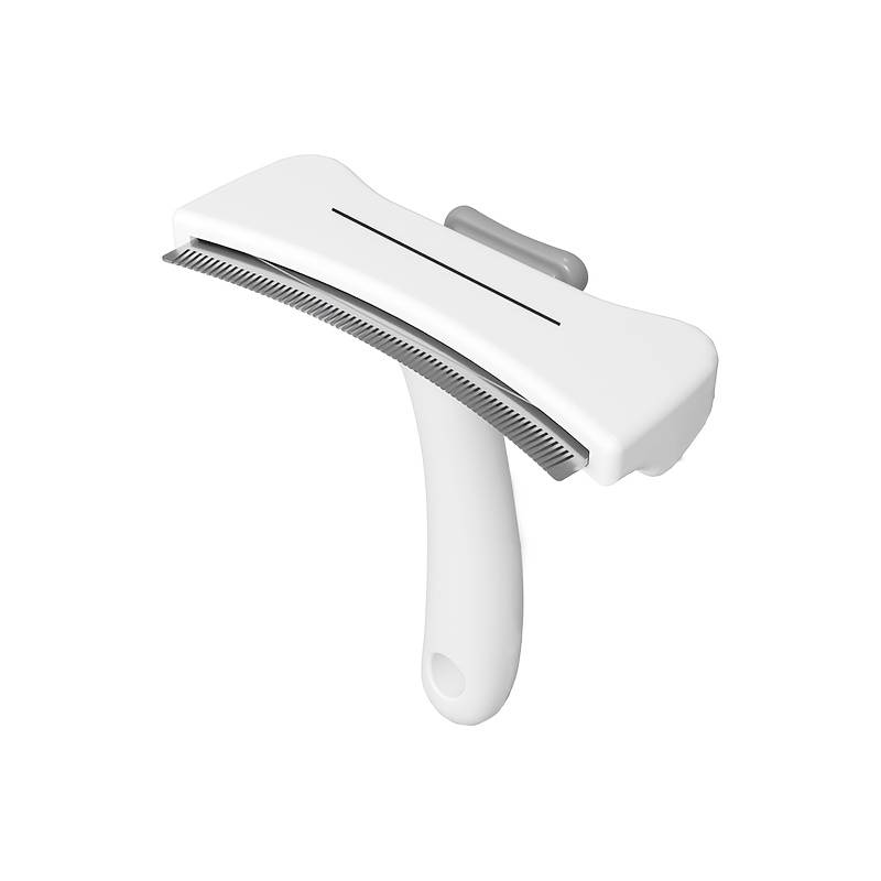 TEMU Supet Self-cleaning Pet Hair Removal Brush & Deshedding Comb Suitable For Short-haired Cats And Dogs, Loose Hair Remover With Curved Contoured