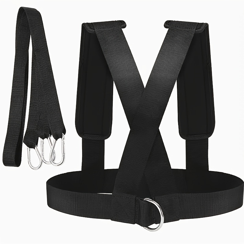 TEMU 1 Set Of Final Agility Training Kit, With Resistance Straps And Sled Straps - Suitable For Fitness Activities
