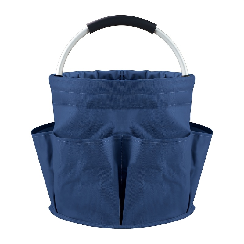 TEMU 1 pz Cesto da picnic portatile per l'estate, cesto da spiaggia per esterni, borsa da toilette pieghevole portatile, cesto da bagno, cesto per