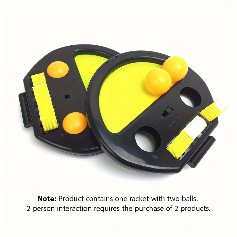 throwing balls interactive game racket two balls training hand and body coordination abilities indoor outdoor sports game supplies details 2