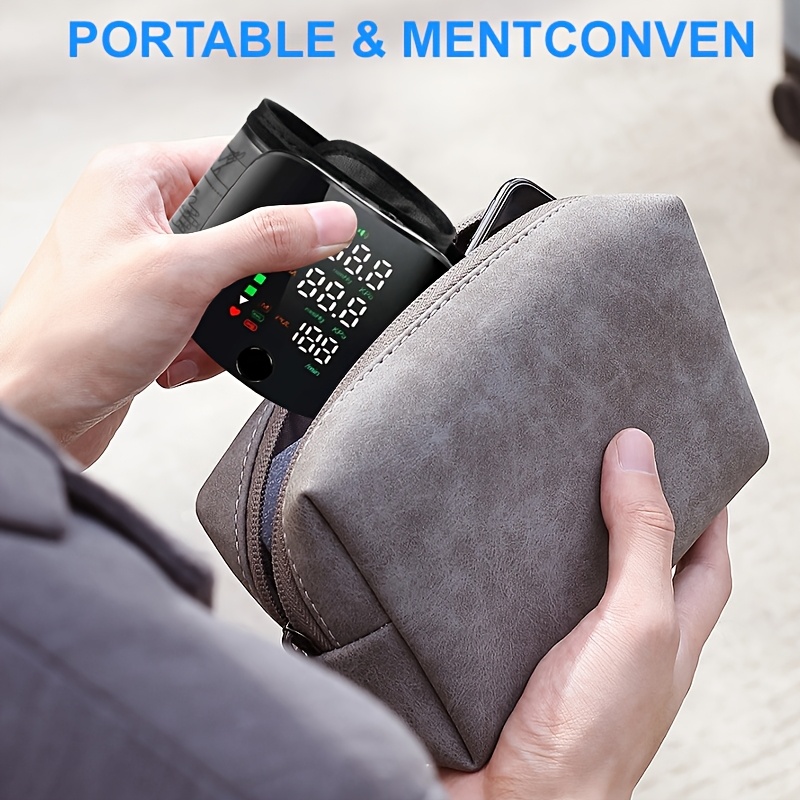 Wrist Electronic Blood Pressure Monitor with LCD Display, Memory, Charging, and Language Playback, Multiple Models Available
