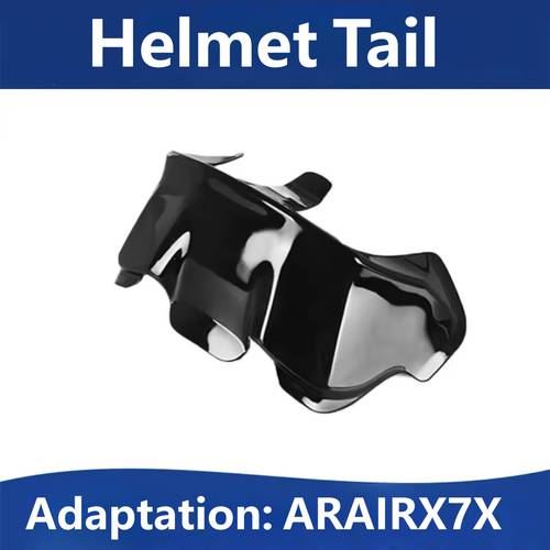 compatible for rx7x helmet large racing spoiler winglet modification aerodynamic tail wing painted suitable for motorcycle fit for rx7x helmet upgrade