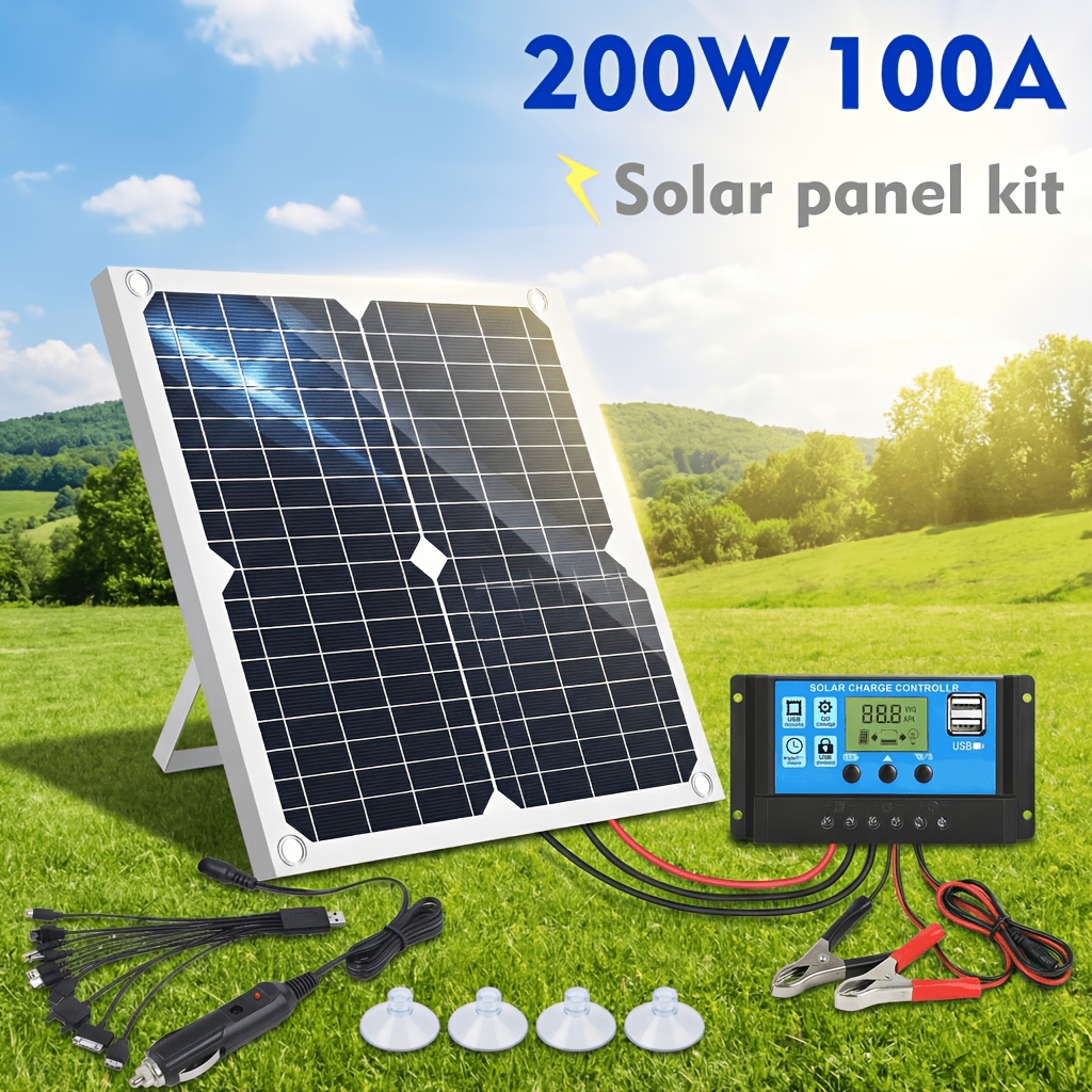 solar power kits sold on Temu United States