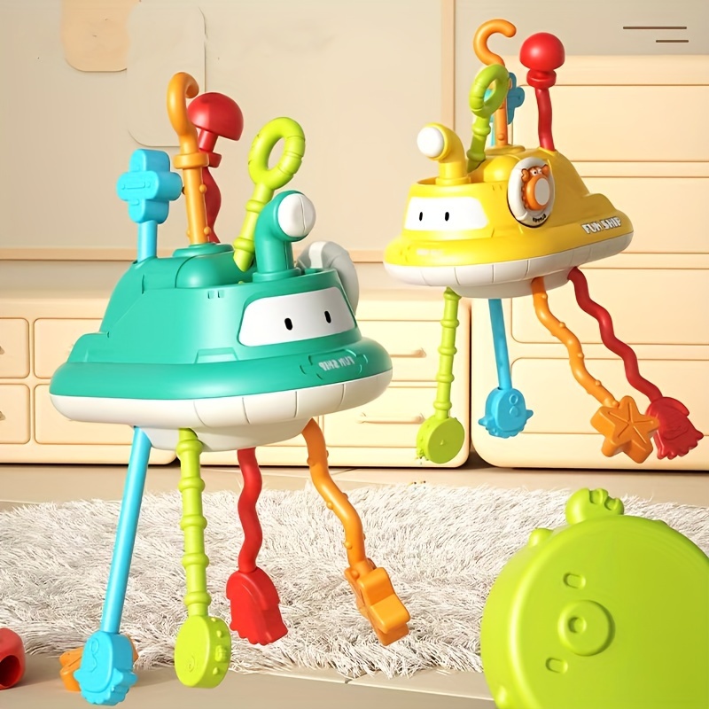 

Fun Ship Infant Sensory Toy: Colorful, Interactive, And Safe For 0-3 Year Olds