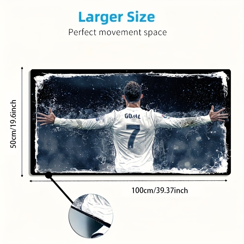 1 stuk Grote eSports Gaming Muismat met Viering Ontwerp