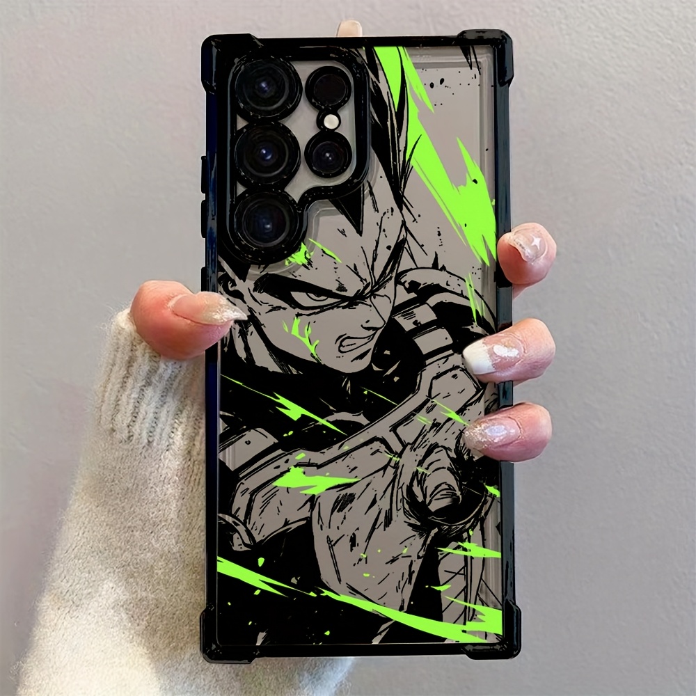 anime action warrior phone case compatible samsung galaxy Temu